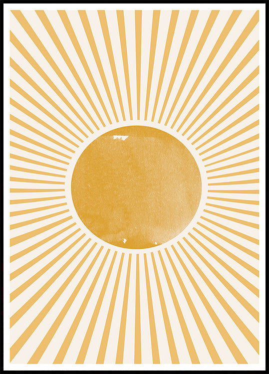 Strahlendes Dawn Burst-Poster