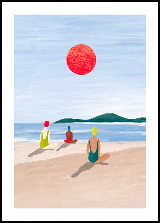 Mädchen am Strand