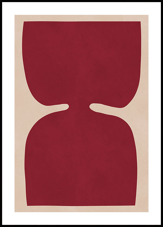 Crimson Reflection Poster