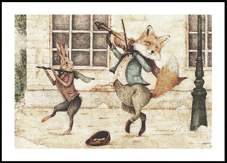 Street Musicians Plakat