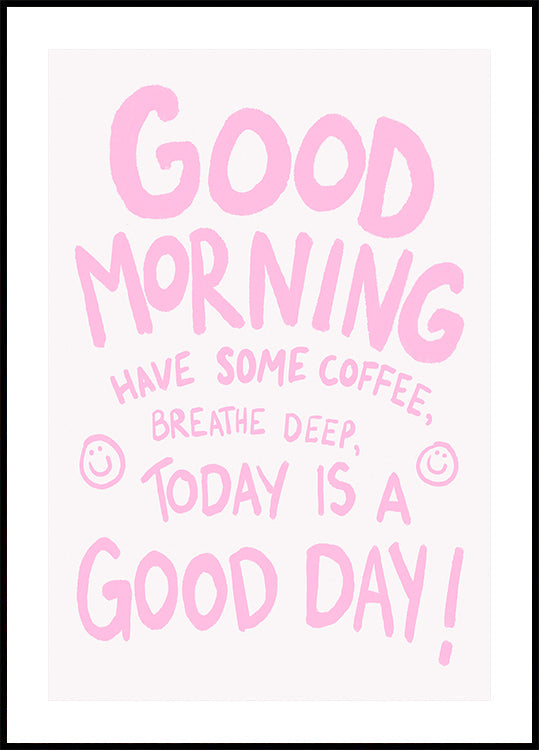 Fröhliches Startplakat