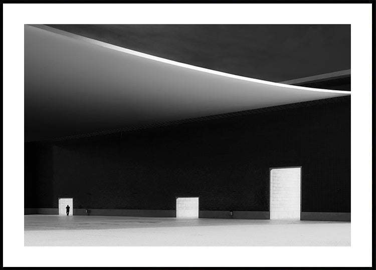 White doors Plakat - Posterbox