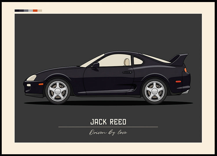 Sport Car Personal 2 Plakat - Posterbox