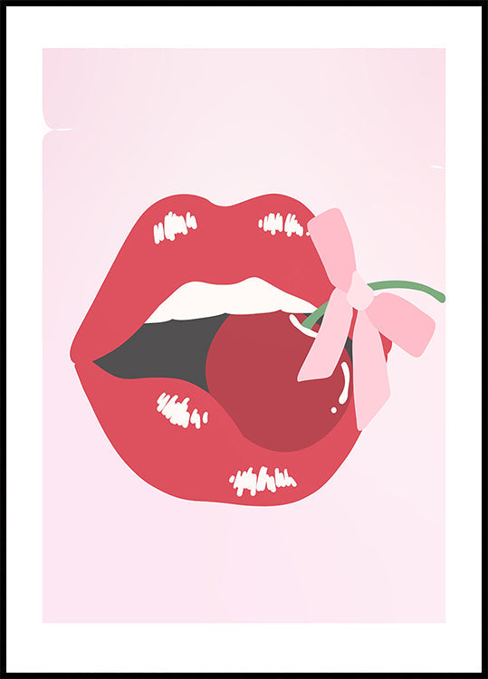 Lippen-Poster
