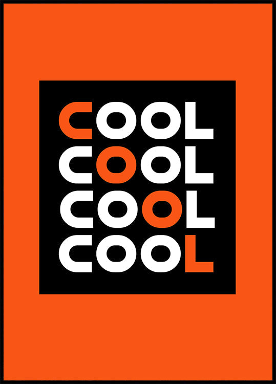 Viermal cooles Poster