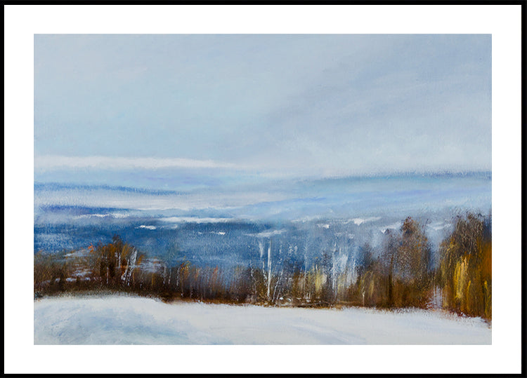 Winteransicht-Poster