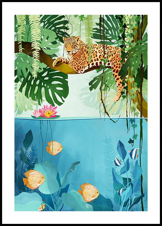 Willkommen im Dschungel-Poster