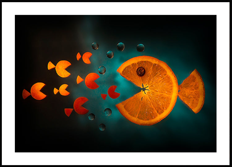Orangefarbener Fisch