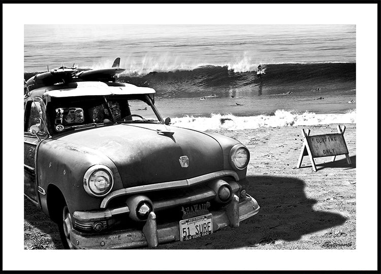 Vintages Ford Woody Poster