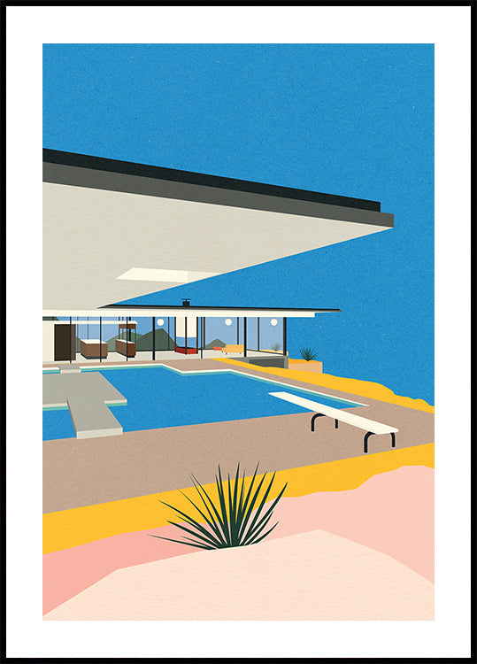 La Stahl House Poster