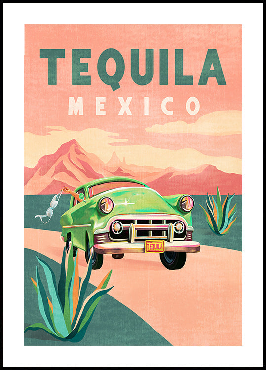 Tequila Mexiko Poster