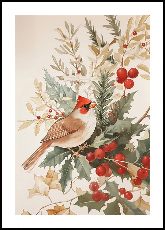 Christmas Bird Plakat