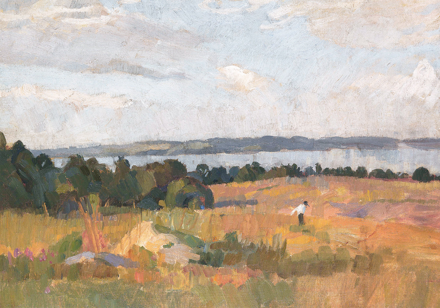 Herbststimmung Am Untersee By Christian Landenberger Plakat - Posterbox.dk
