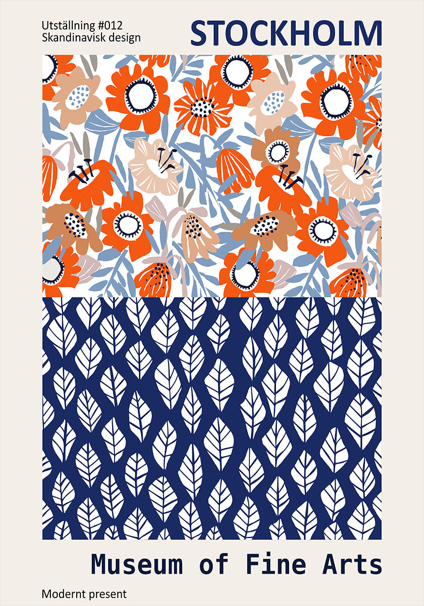 Poster des Museums der Schönen Künste Stockholm