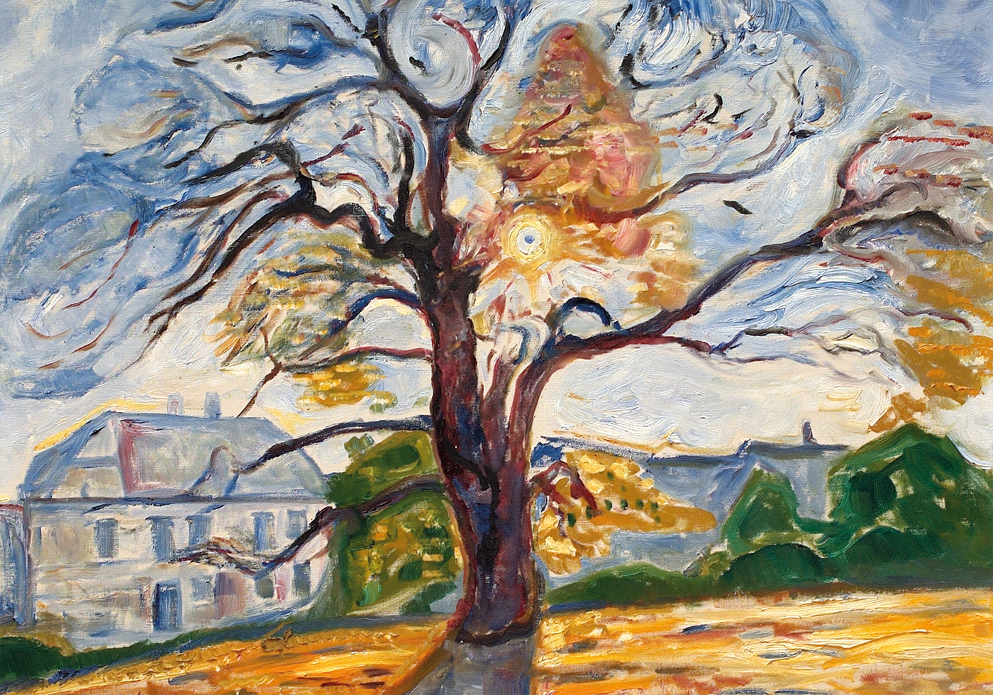 The Oak By Edvard Munch Plakat - Posterbox.dk