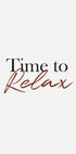 Time to Relax Plakat - Posterbox.dk