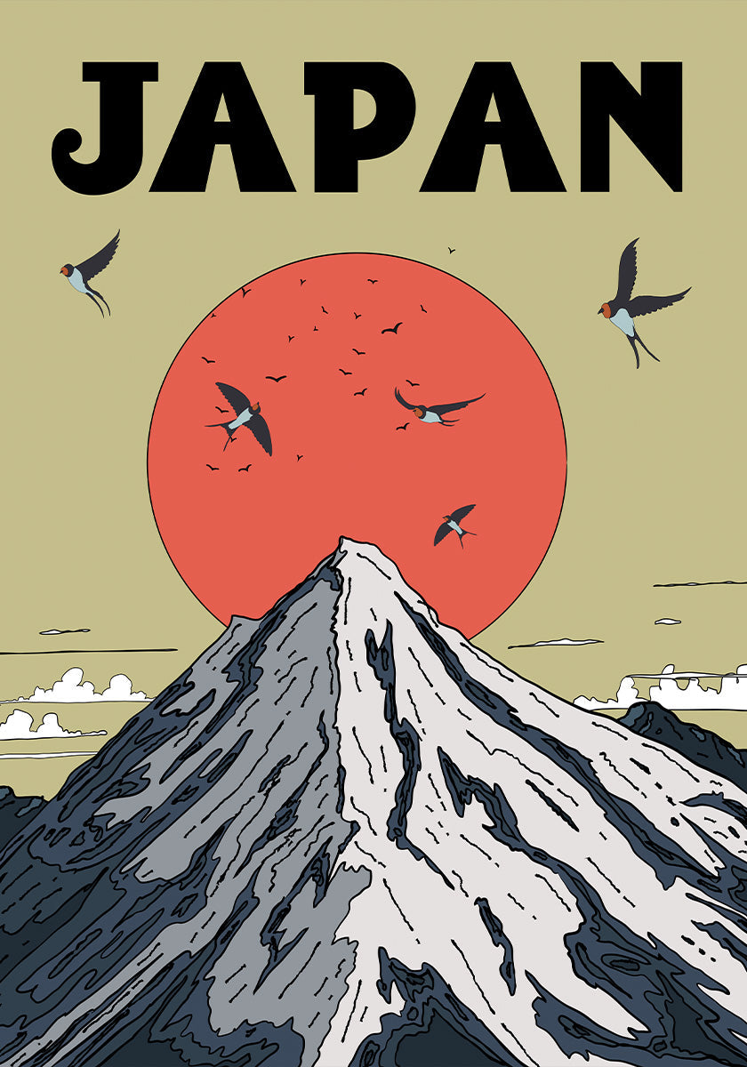 Japan Travel Poster (NEW) - Posterbox