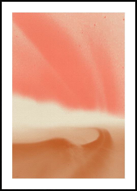 Abstract landscape in soft pastels (NEW) - Posterbox