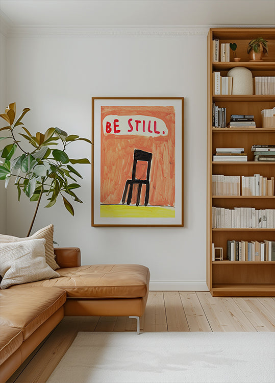 Black Chair Plakat - Posterbox