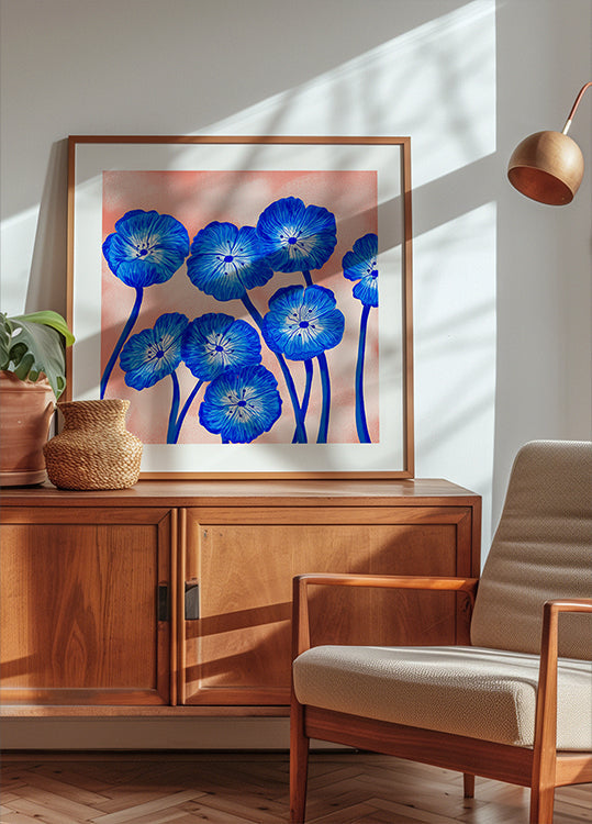 Indigo Blooms (NEW) - Posterbox
