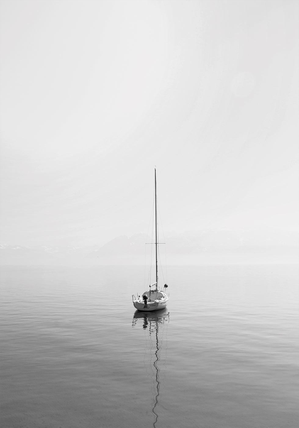 Alone at Sea Plakat - Posterbox.dk