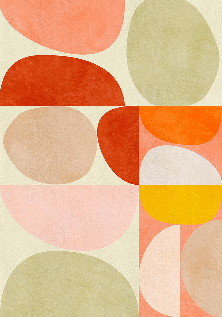 Pastel Geometry - Posterbox