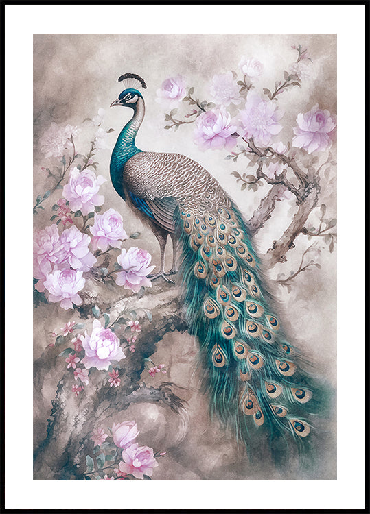 Peacocks Romance Garden (NEW) - Posterbox