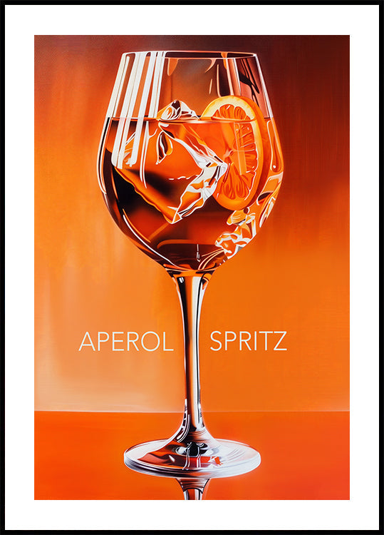 Aperol Spritz Orange Plakat - Posterbox