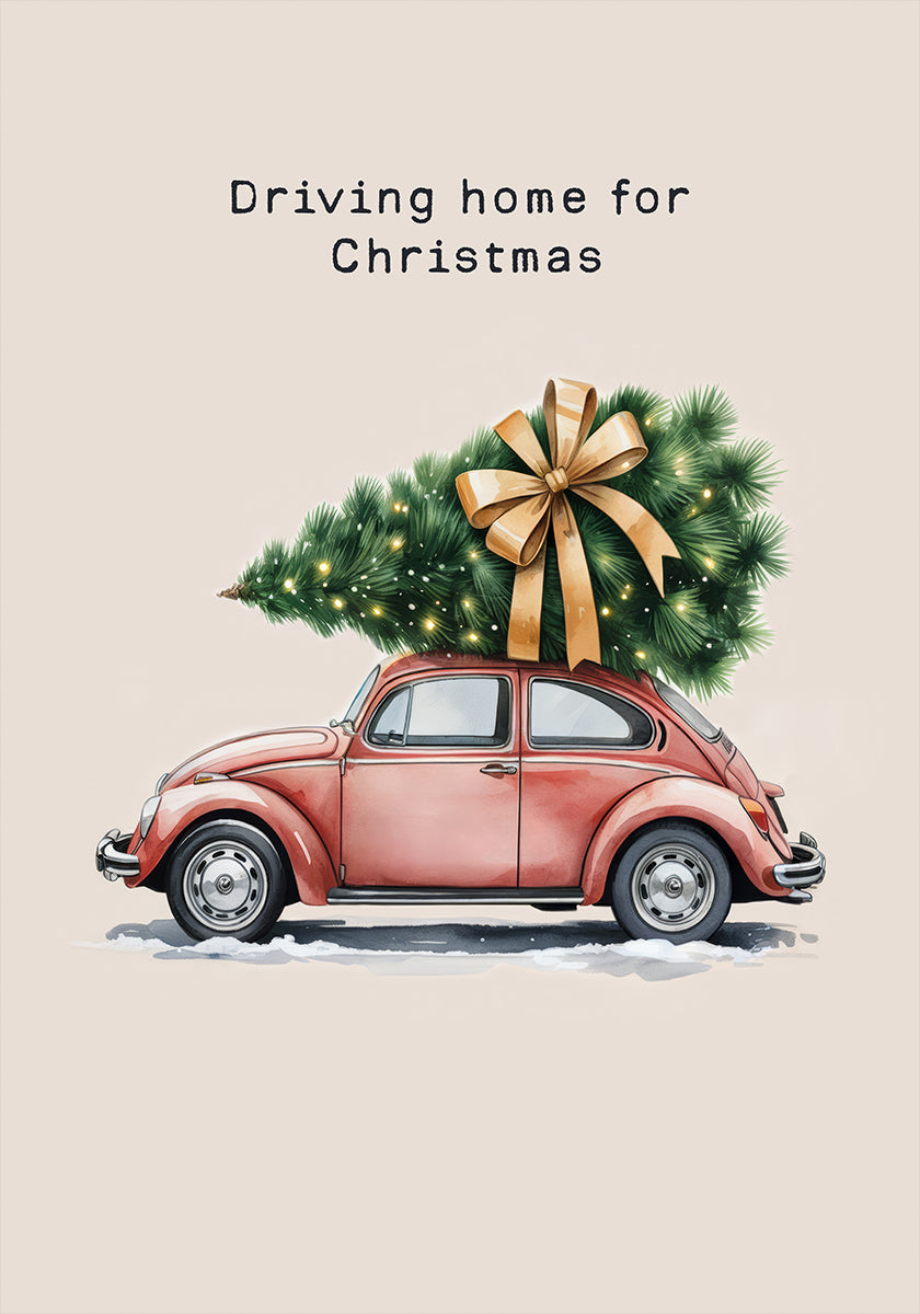 Driving Home for Christmas Plakat - Posterbox