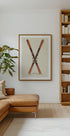 Wooden Skis Plakat - Posterbox