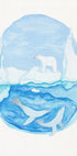 Arctic Life - Frozen Seas - Polar Bear and Seals Plakat - Posterbox