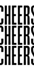 Triple Cheers Plakat - Posterbox