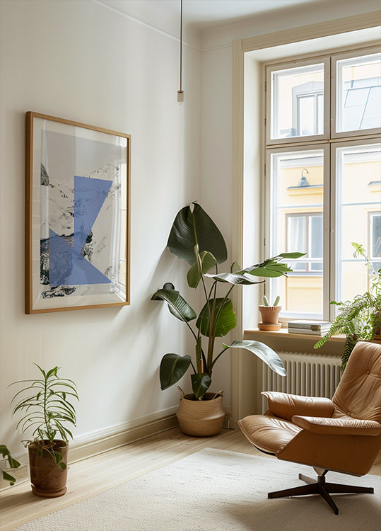 Geometric Serenity Plakat - Posterbox