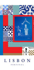 Lisbon Façades Plakat - Posterbox