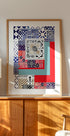 Portugese Abstract Pattern Plakat - Posterbox