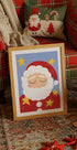 Santa Claus with Stars Plakat - Posterbox