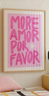 More Amor Por Favor Plakat - Posterbox