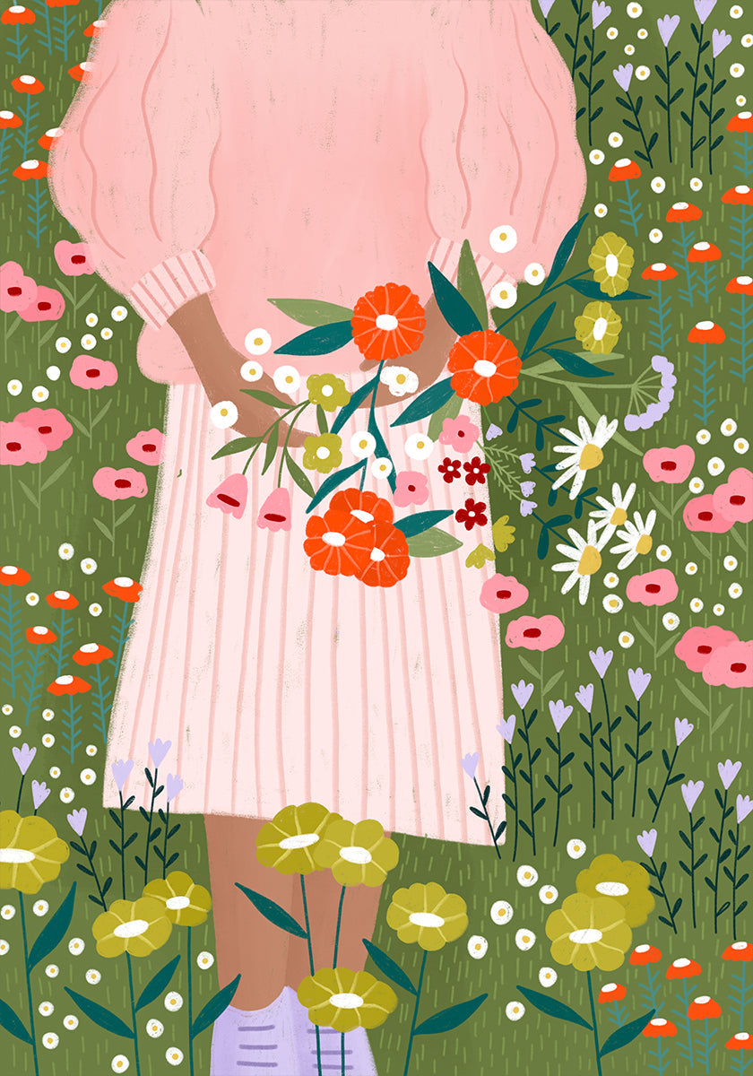 Blossoms in Hand - Posterbox