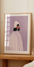 The Woman With the White Hat Plakat - Posterbox