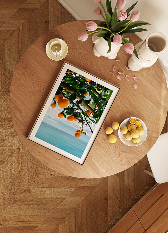 Amalfi Coast Oranges IV Plakat - Posterbox