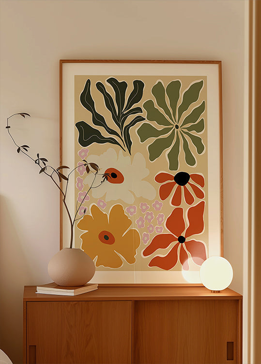 Mid-century bouquet (NEW) - Posterbox