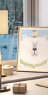 Polar Bear with Winter Hat and Scarf by Carla Daly Plakat - Posterbox