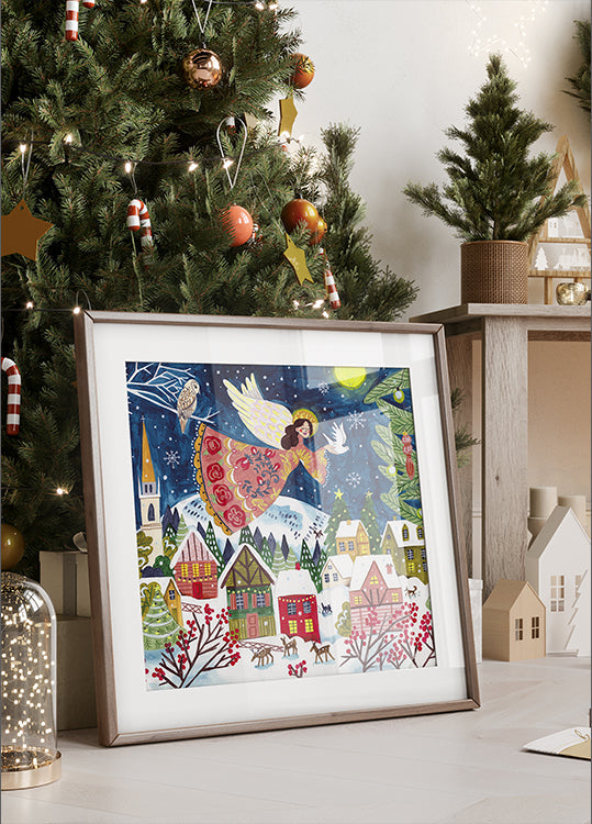 Angel of Peace square Plakater - Posterbox