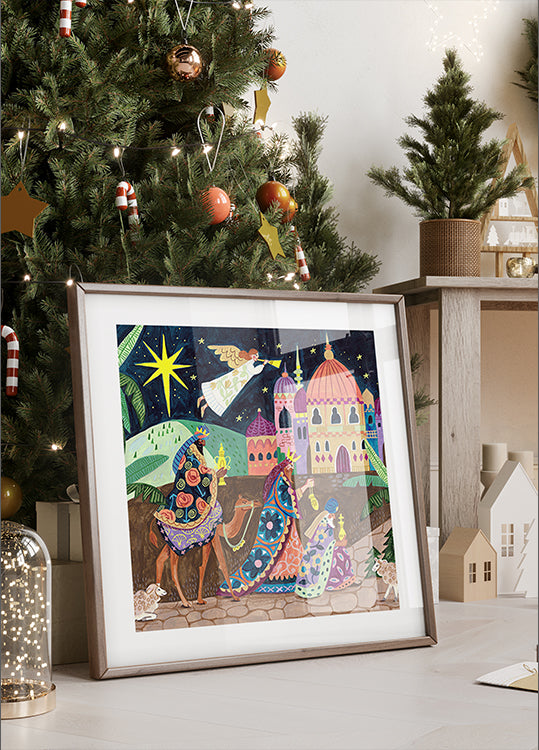 Three Wise Men in the night Plakater - Posterbox