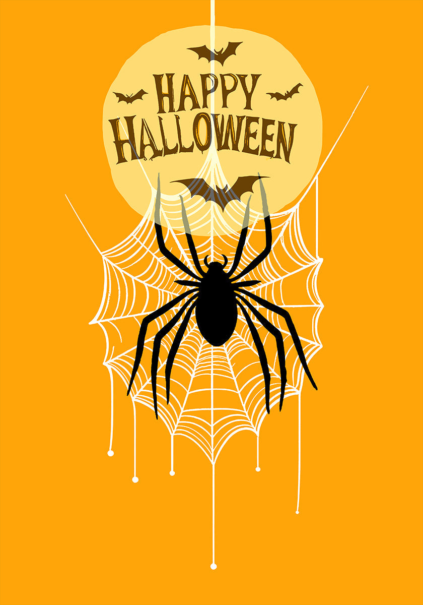 Retro Spooktacular: A Groovy Halloween Vibe Plakat - Posterbox