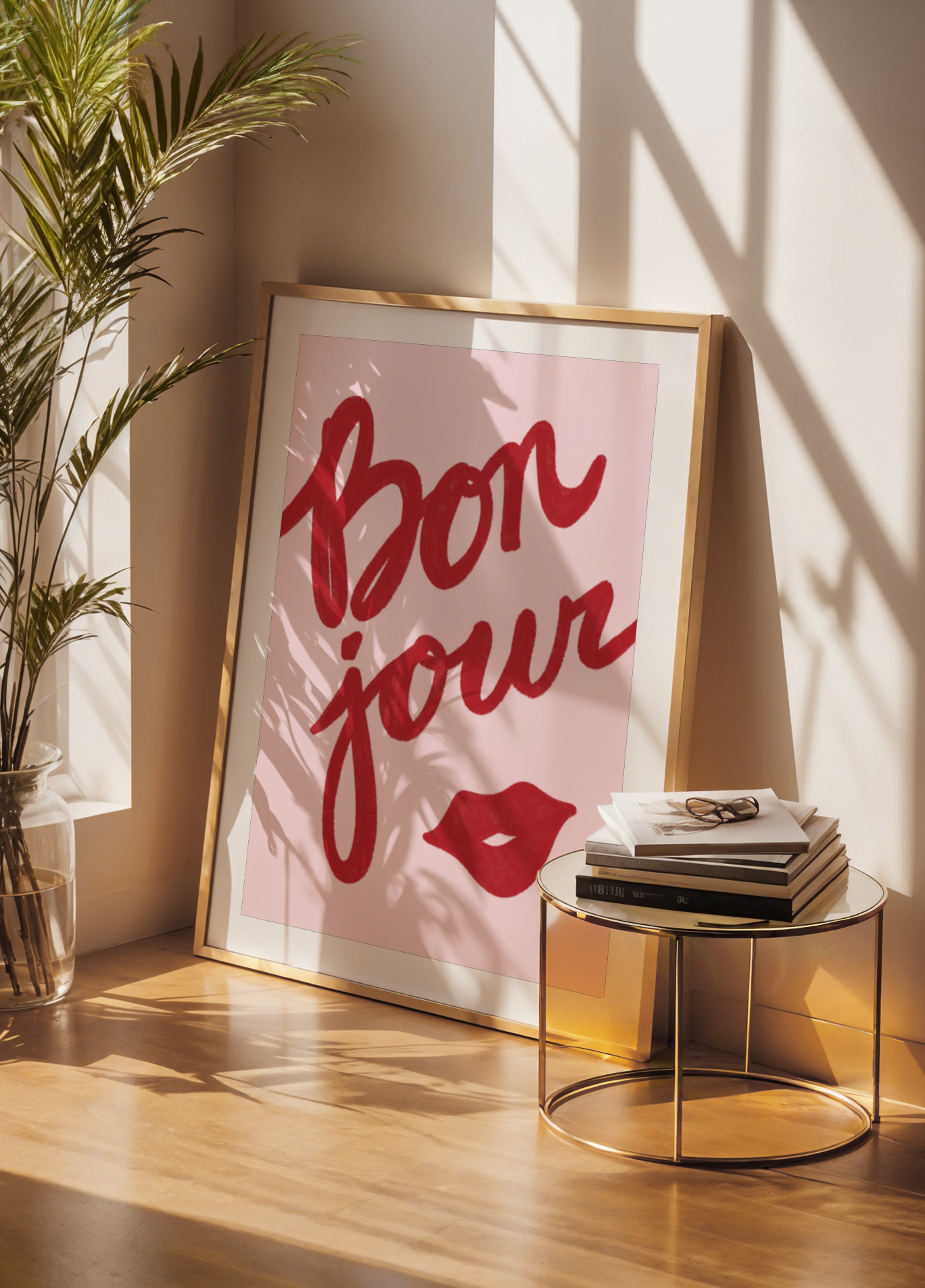 Bonjour-Kuss