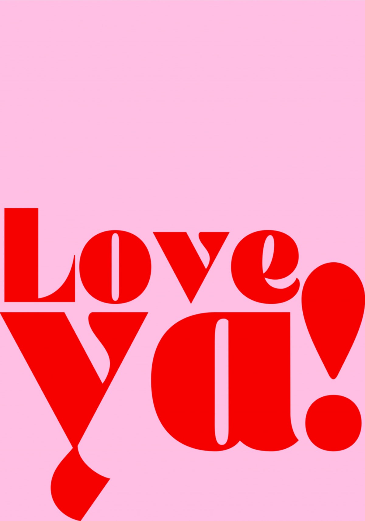 Ich liebe dich mutig