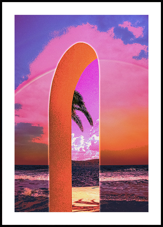 Portal Vaporwave - Posterbox