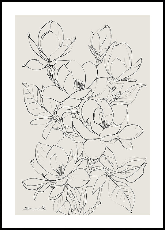 Magnolia Tree - Posterbox