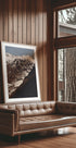 Snowy Mountain Valley Plakat - Posterbox
